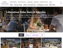 Tablet Screenshot of liberationgroup.com